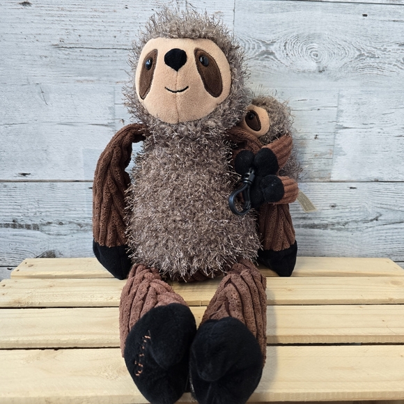 Scentsy Other - Scentsy Buddy Suzie the Sloth And Baby Stuffed Animal Plush 18"